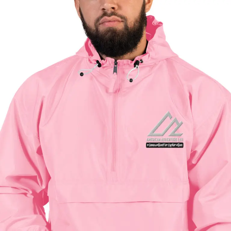 Embroidered Champion Packable Jacket - American Adventure Lab