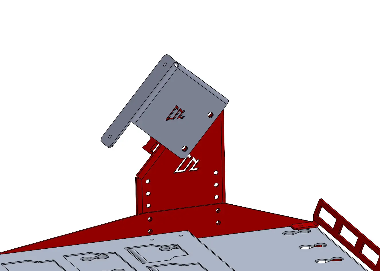 Jeep Wrangler JKU Quick-Release Fire Extinguisher Mount - Image 4