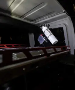 Alternative view of Jeep Wrangler JKU Quick-Release Fire Extinguisher Mount