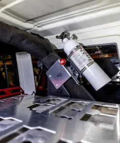 Jeep Wrangler JKU Quick-Release Fire Extinguisher Mount