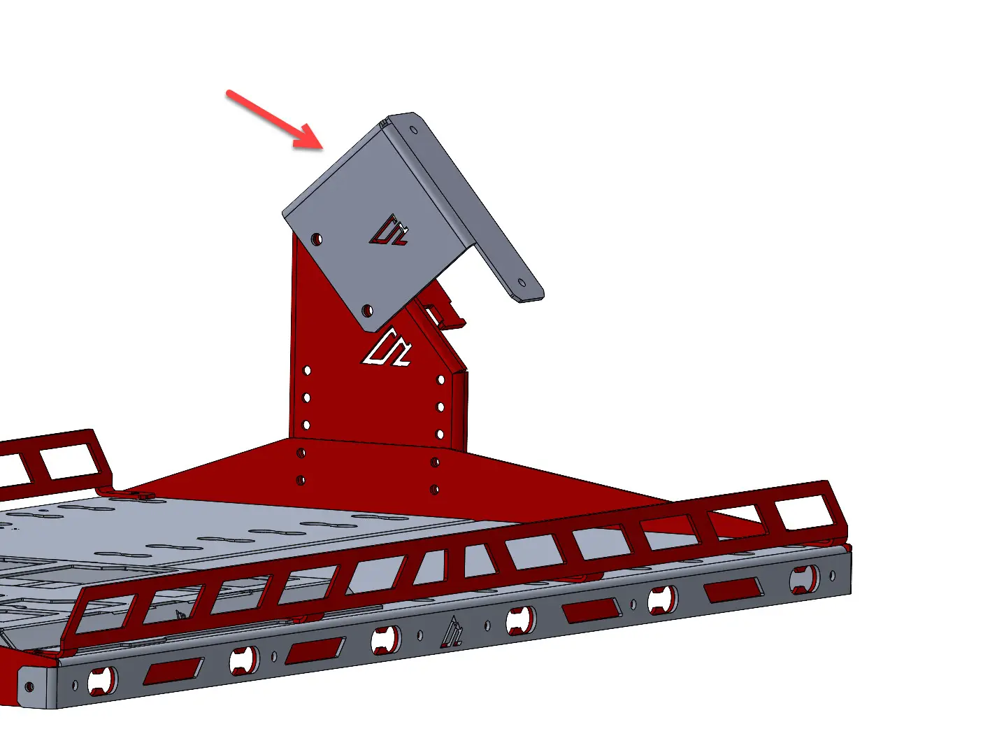 Jeep Wrangler JKU Quick-Release Fire Extinguisher Mount - Image 3