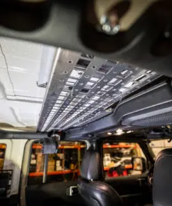 Jeep Wrangler JLU and Jeep Gladiator JT Rear Overhead MOLLE Shelf
