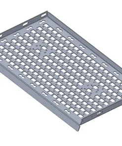 Dual Rotopax Mounting Tray with MOLLE for Ford Ranger Bed Rack RAIL System