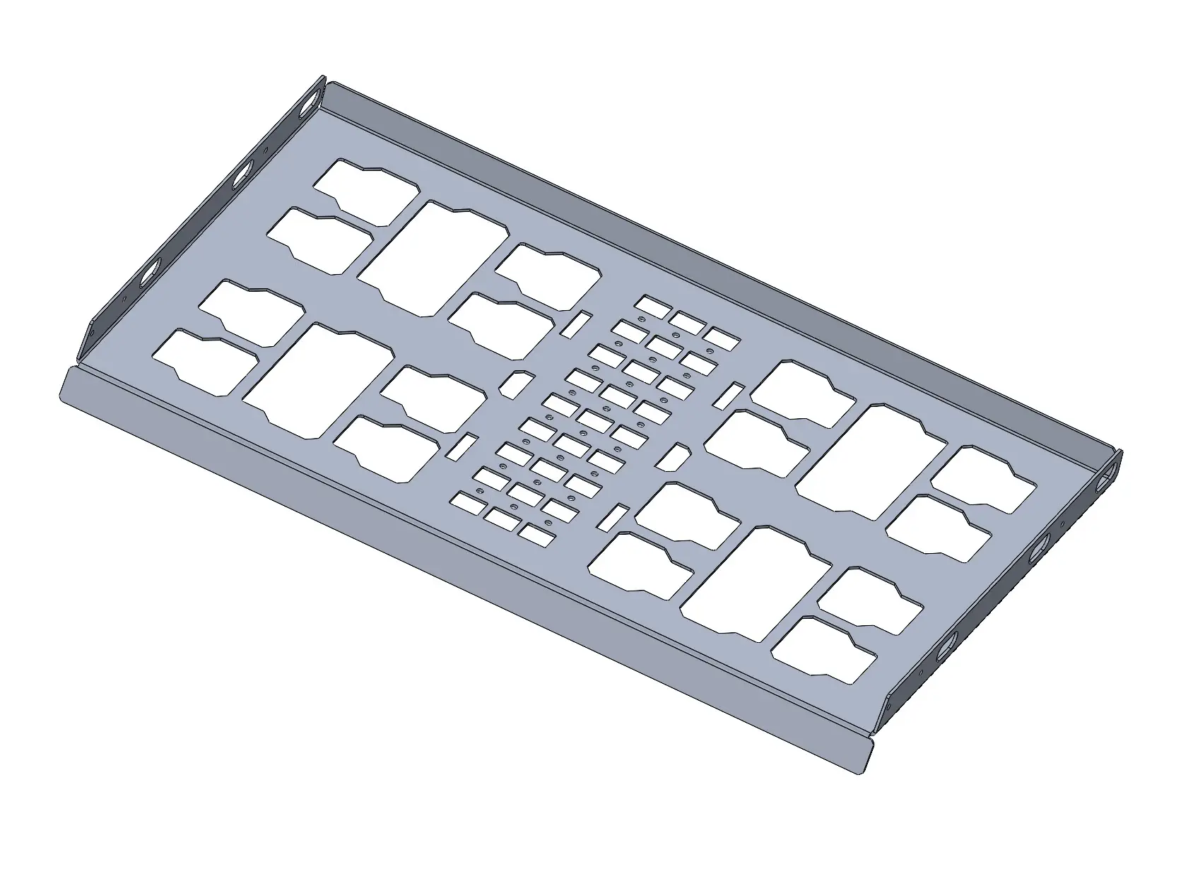 Dual Milwaukee Packout Tray for Ford Ranger RAIL System