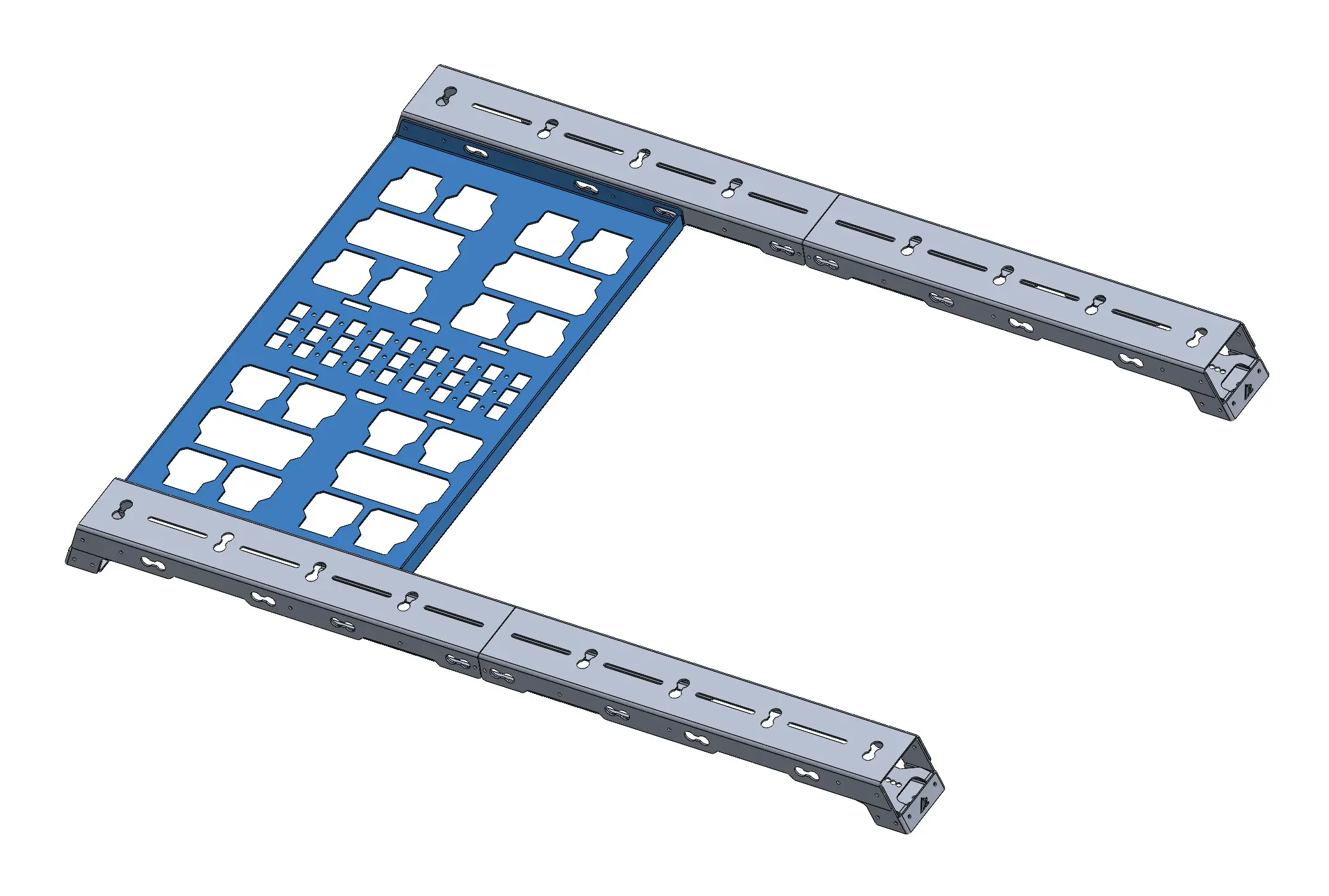 Dual Milwaukee Packout Tray for Ford Ranger RAIL System - Image 2