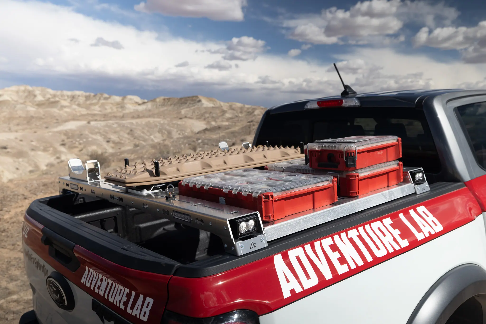 Dual Milwaukee Packout Tray for Ford Ranger RAIL System - Image 3