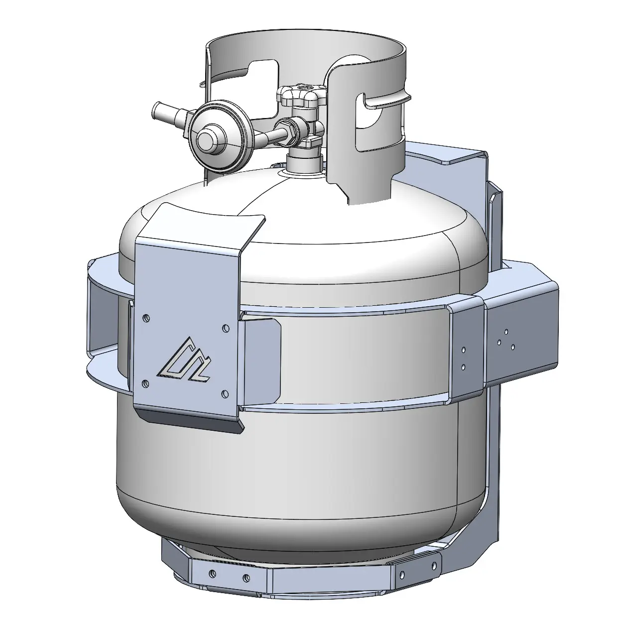 20LB Propane Tank Mount - Built for Serious Adventure - Image 3