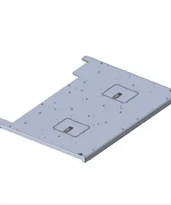 CAD Rendering of the platform for our Ford Ranger Rear Seat Delete