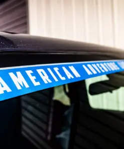 AAL Windshield Decal - 54" - Metallic Base