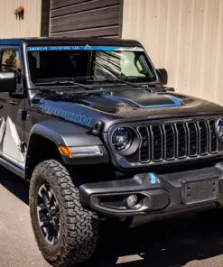 Alternative view of AAL Windshield Decal - 54" - Metallic Base