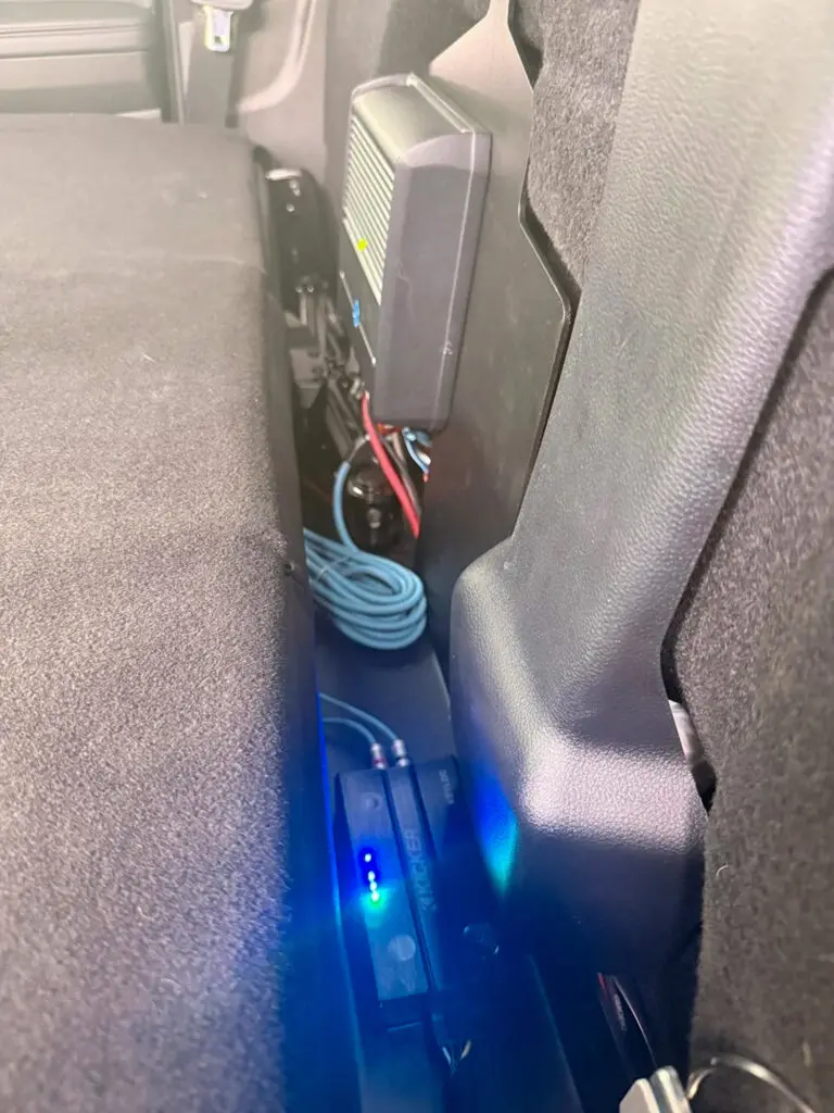 Ford Ranger Amp Rack – Behind the Seat Mount - American Adventure Lab