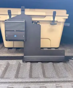 Alternative view of Ford Ranger Amp Rack – Behind the Seat Mount