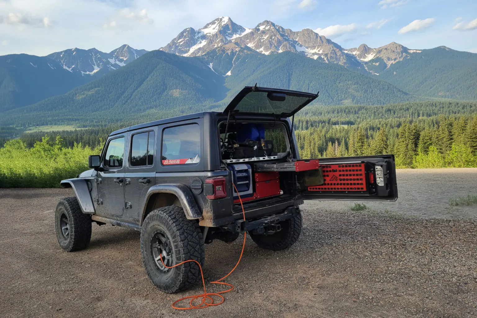 Jeep Wrangler JLU Cascade Explorer Bundle