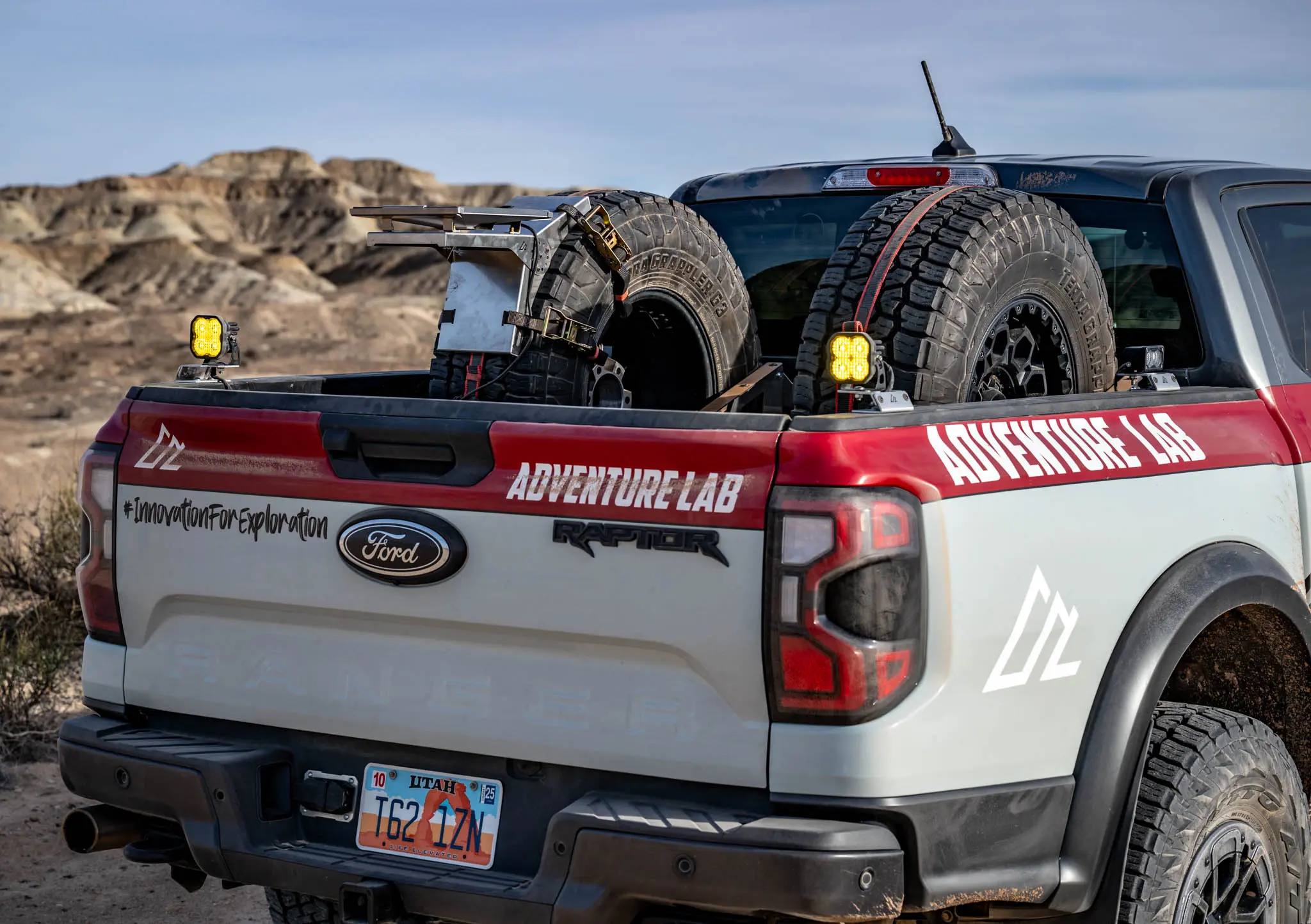 Ford Ranger Bedside LED Light Bracket Full Set (Pair) - Image 3