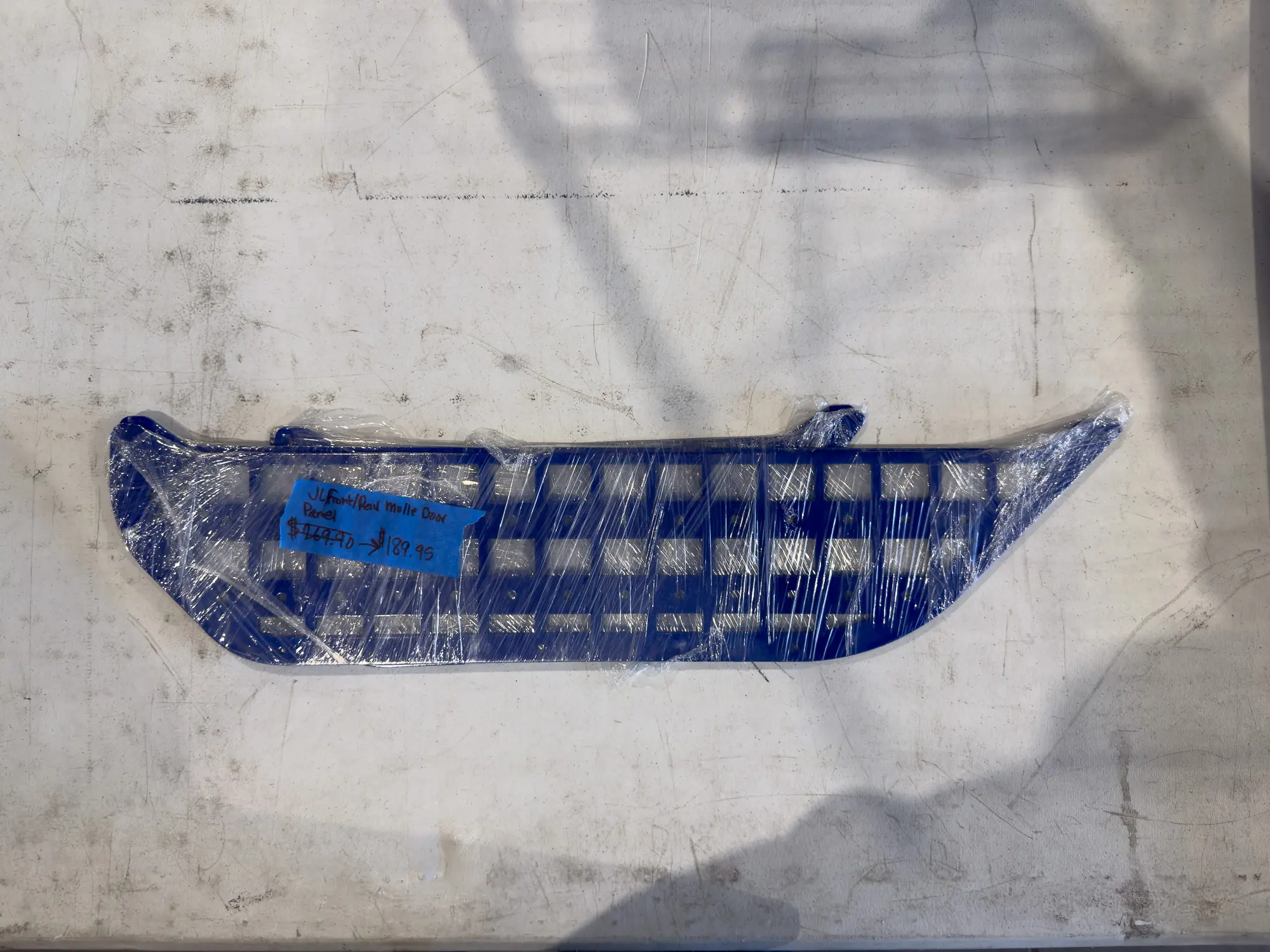 JL Front and Rear Molle Door Panels - Hydro Blue