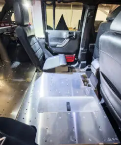 Alternative view of Jeep Wrangler JKU Rear Seat Delete