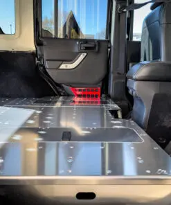 Jeep Wrangler JKU Rear Seat Delete