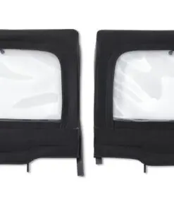 Alternative view of Bestop Jeep Wrangler JK Upper Doors Fabric - Front and Rear