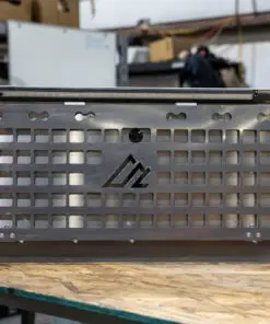 Jeep Wrangler JL Tailgate Table VersaTable - Raw Aluminum - Contura Cutouts - Stainless Table Top