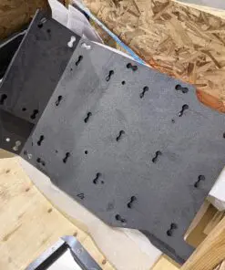 Jeep Wrangler JKU Rear Seat Delete - Low Profile - Textured Black