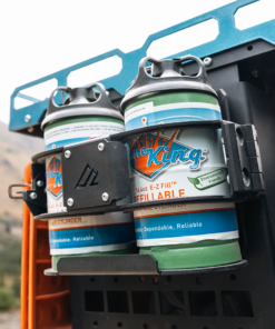 Dual 1LB Propane Kit - Mount + Cylinders - Image 3