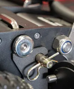 Badland Jack Mount 1.5T: Close-up of the retention hardware