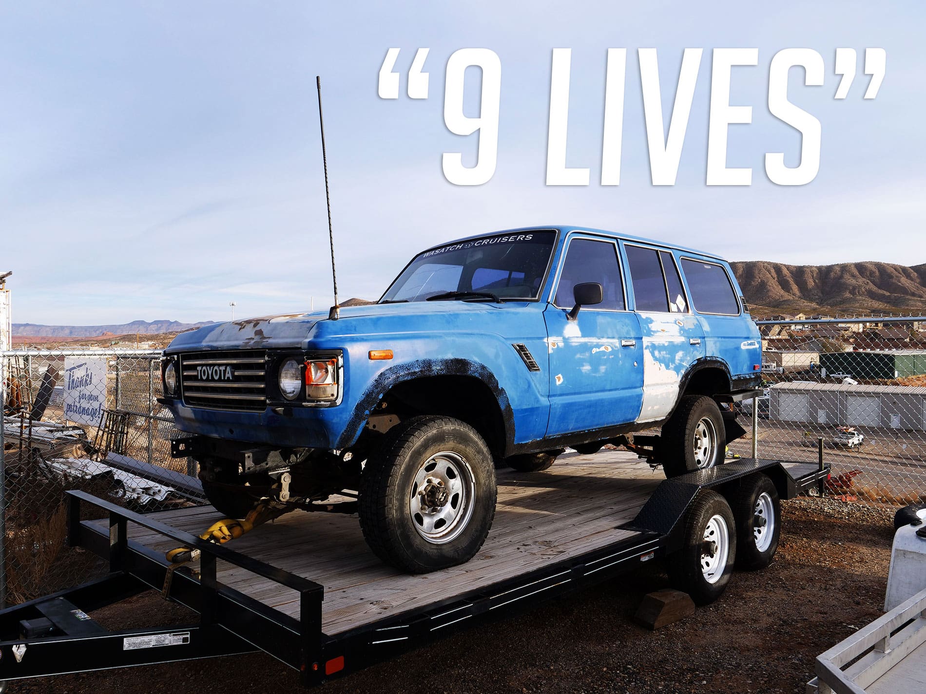 Shop Project - Toyota FJ60 Land Cruiser - "9 Lives" - American ...