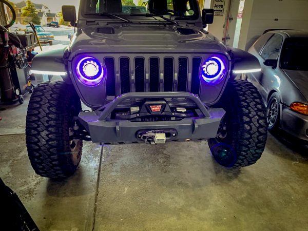 Jeep JL/JT High-Line Fender Brace with Daytime Running Lights ...