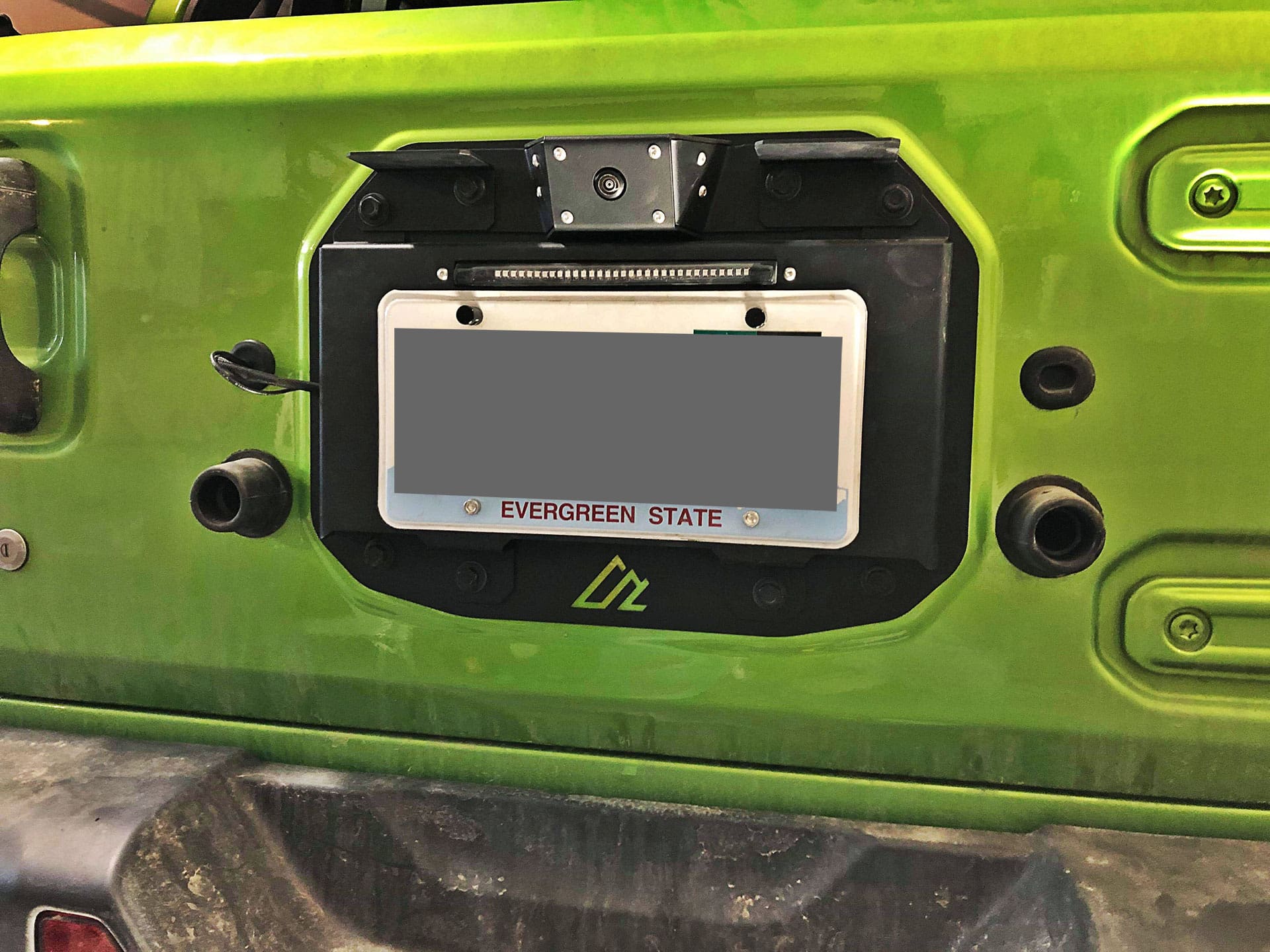 Jeep JL Spare Tire Delete Kit American Adventure Lab