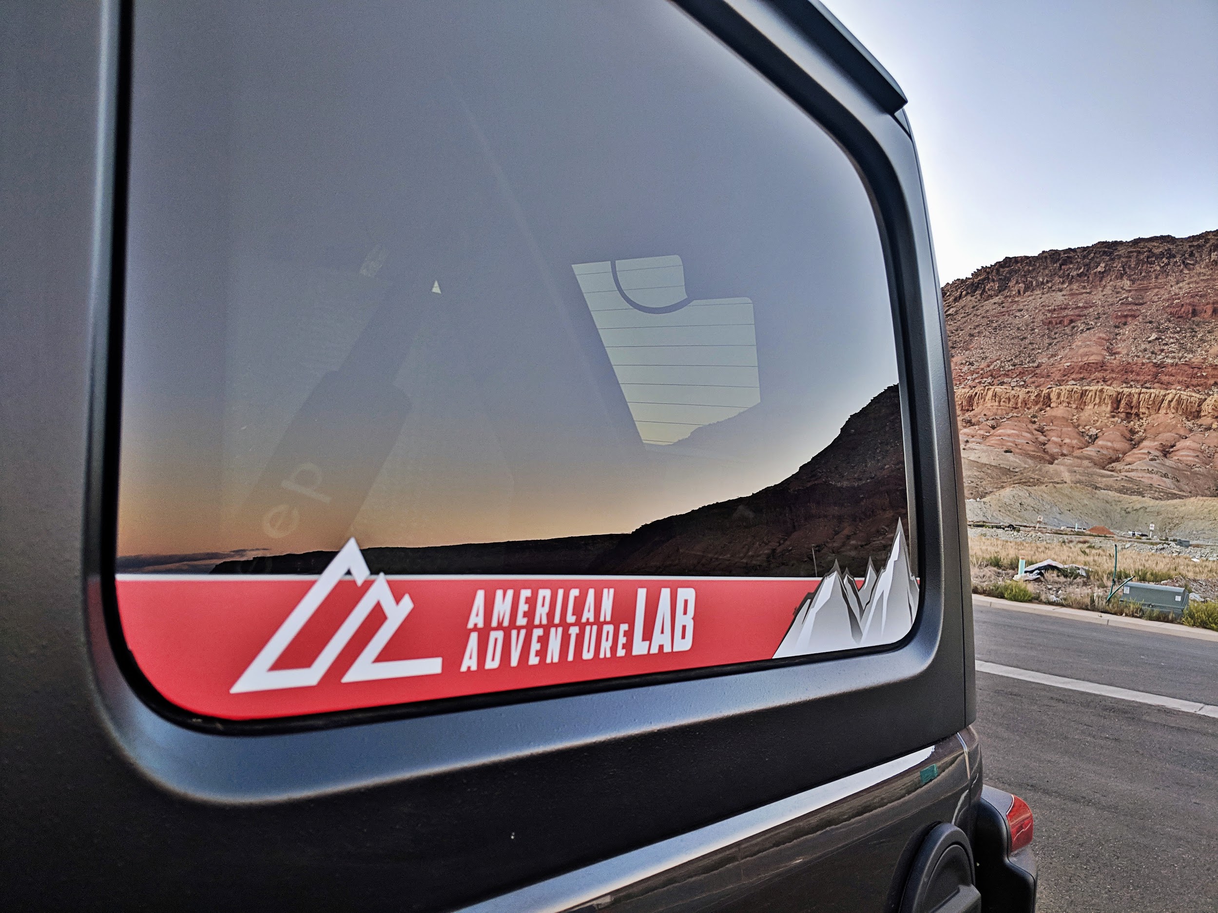 Jeep JL Side Window Decals - American Adventure Lab