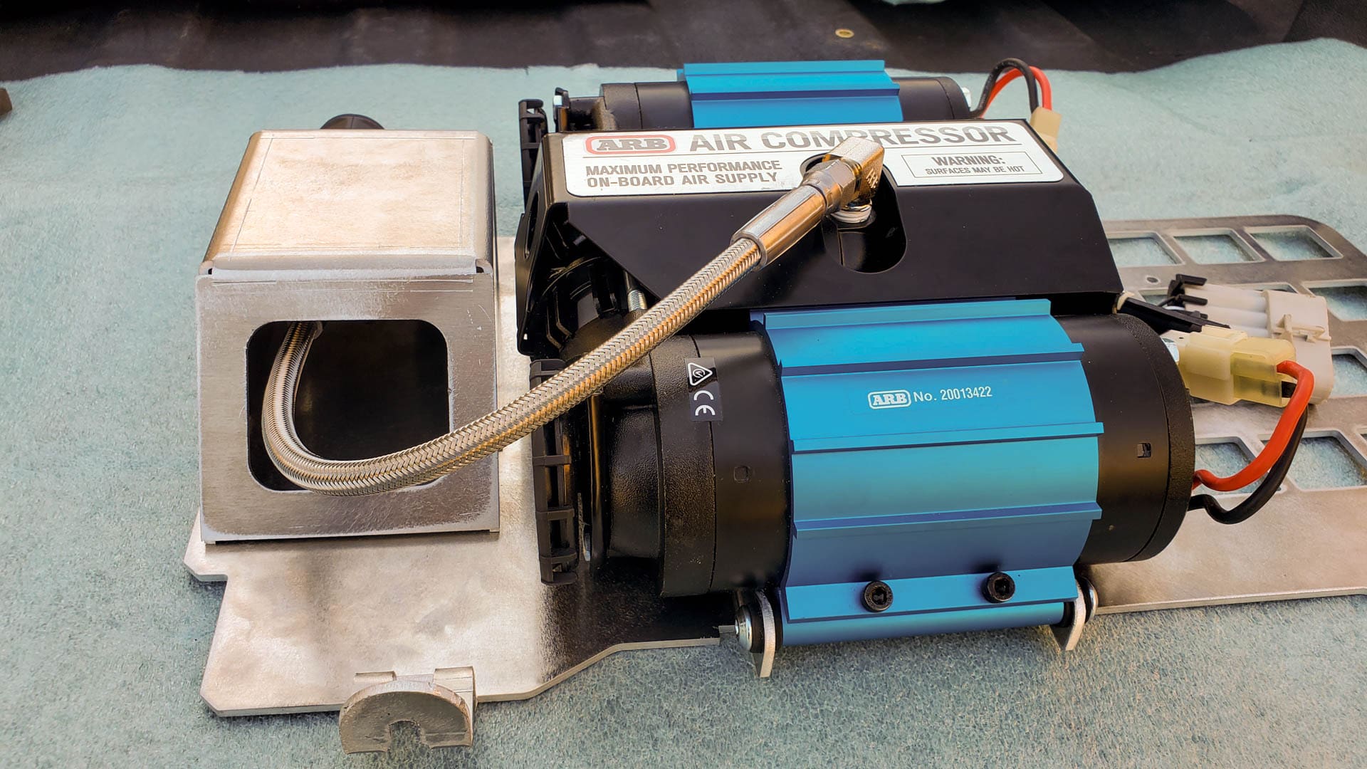 Jeep JT Gladiator Back Seat Dual ARB Compressor Mount American