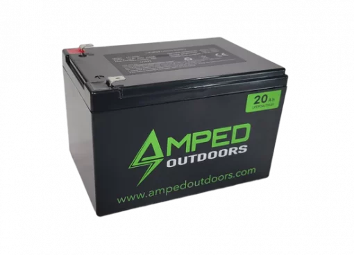 Amped Outdoors 20Ah Lithium Battery (LiFePO4)
