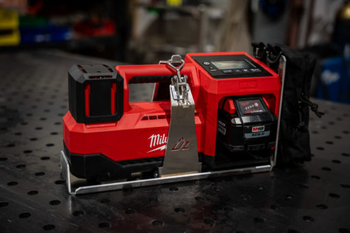 Milwaukee M18 Inflator Mount