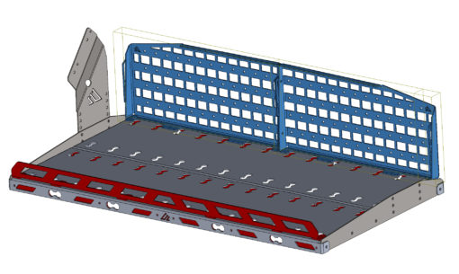 MOLLE Bulkhead for JLU MASS Cargo Shelf - Image 2