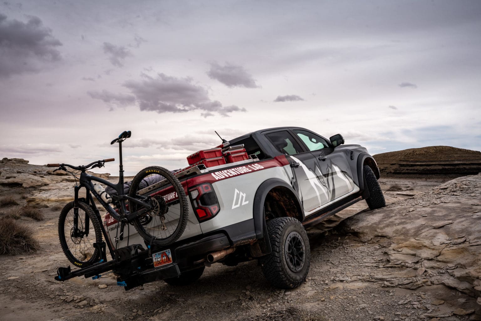 Ultimate Ford Ranger Bed Rack RAIL System - American Adventure Lab