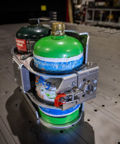 Alternative view of Dual 1LB Propane Bottle Mount