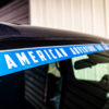 AAL Windshield Decal - 54" - Metallic Base