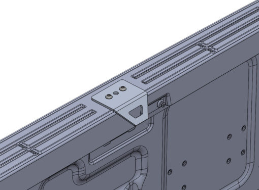 Ford Ranger Bolt-In Bed Rail Nut Plate Set - Image 3