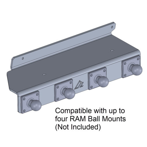 Ford Ranger Sidekick Accessory Mount with RAM Balls