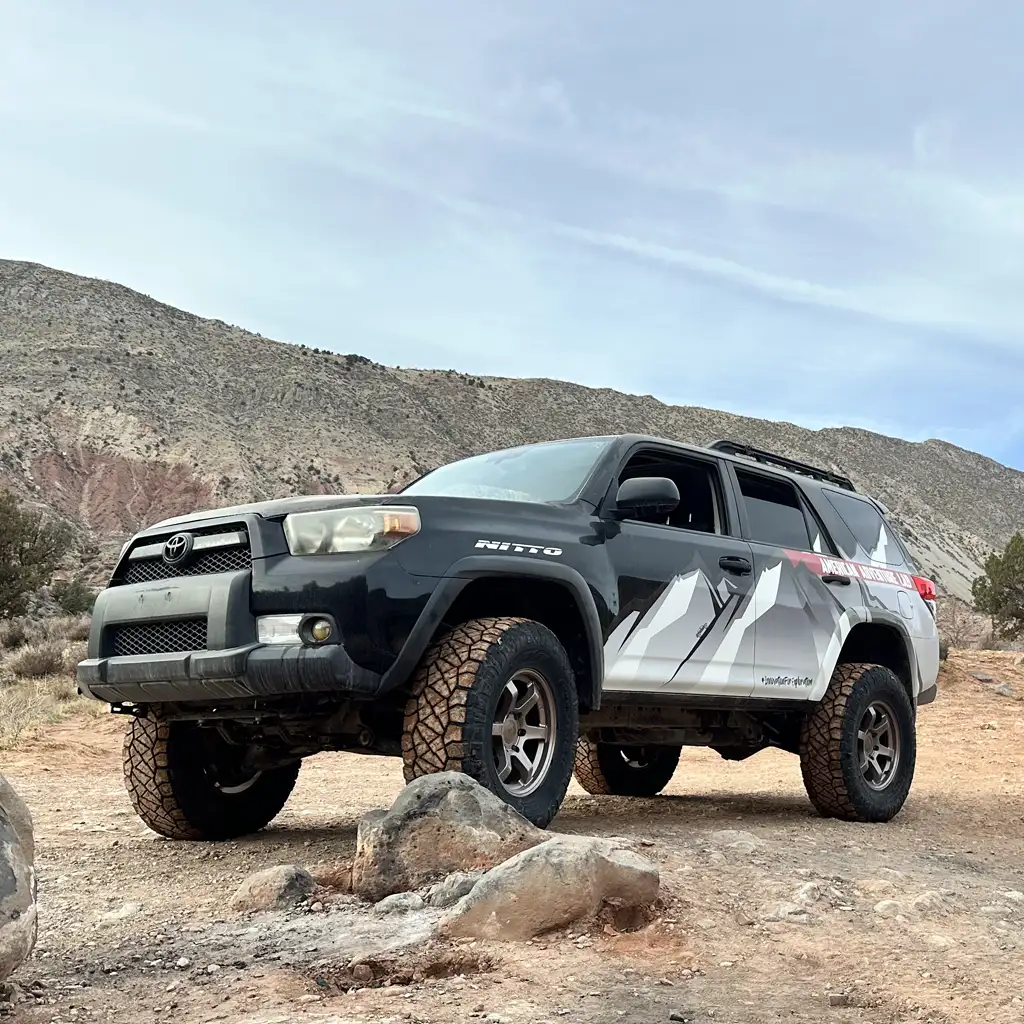 Toyota 4Runner 5th Gen equipped with MASS Platform and modular cargo system