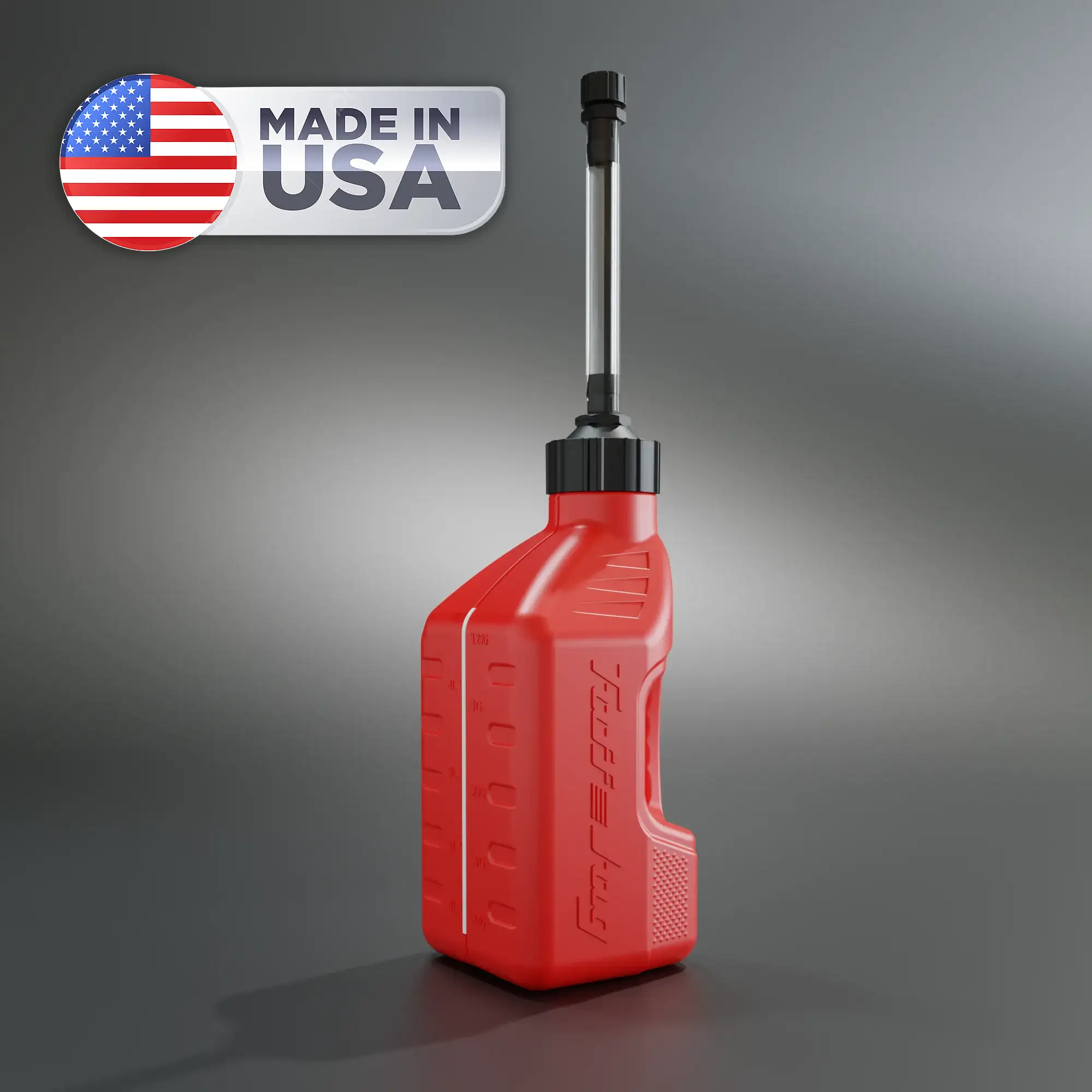 1.25 Gallon Tuff Jug Fuel Can - Red