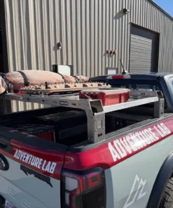 Alternative view of Ford Ranger & Ranger Raptor 10" Tall Bed Rack RAIL System