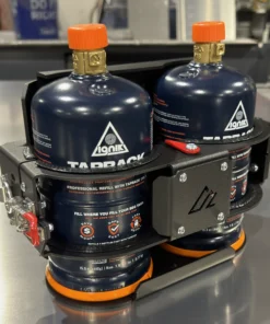 Dual 1LB Propane Kit - Mount + Ignik Cylinders